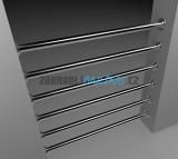 Nerezové zábradlí francouzské okno, ILLINOIS