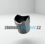 Nerezový držák kulatého madla, pr. 42,4 mm, přímo na sloupek.