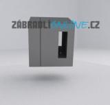 Nerezový držák výplně na jekl pro výplň 15x5 mm,  brus.