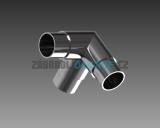 Rohový přechod madla, pr. 42,4 mm, brus.